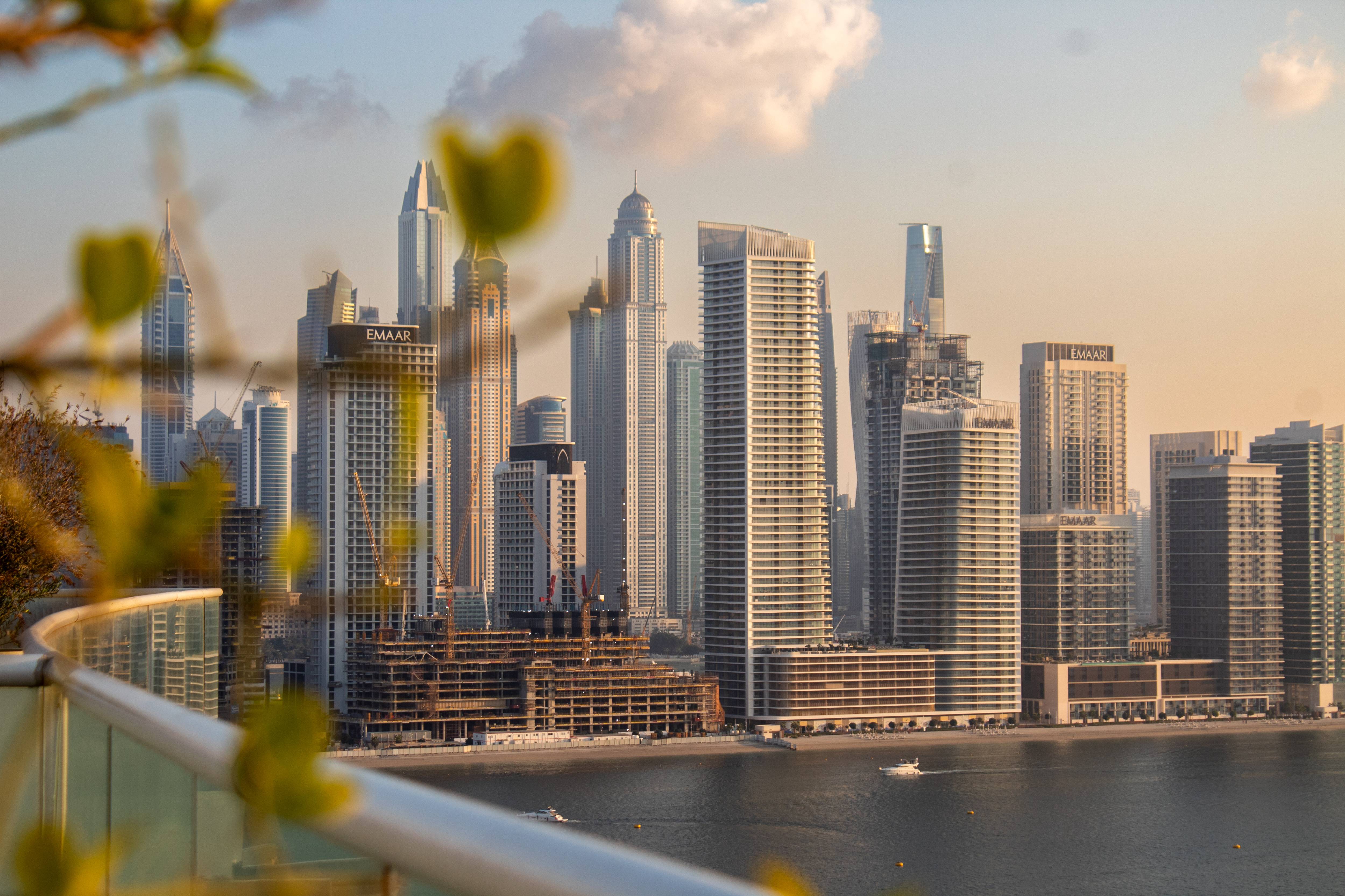 Landscape and city photography example