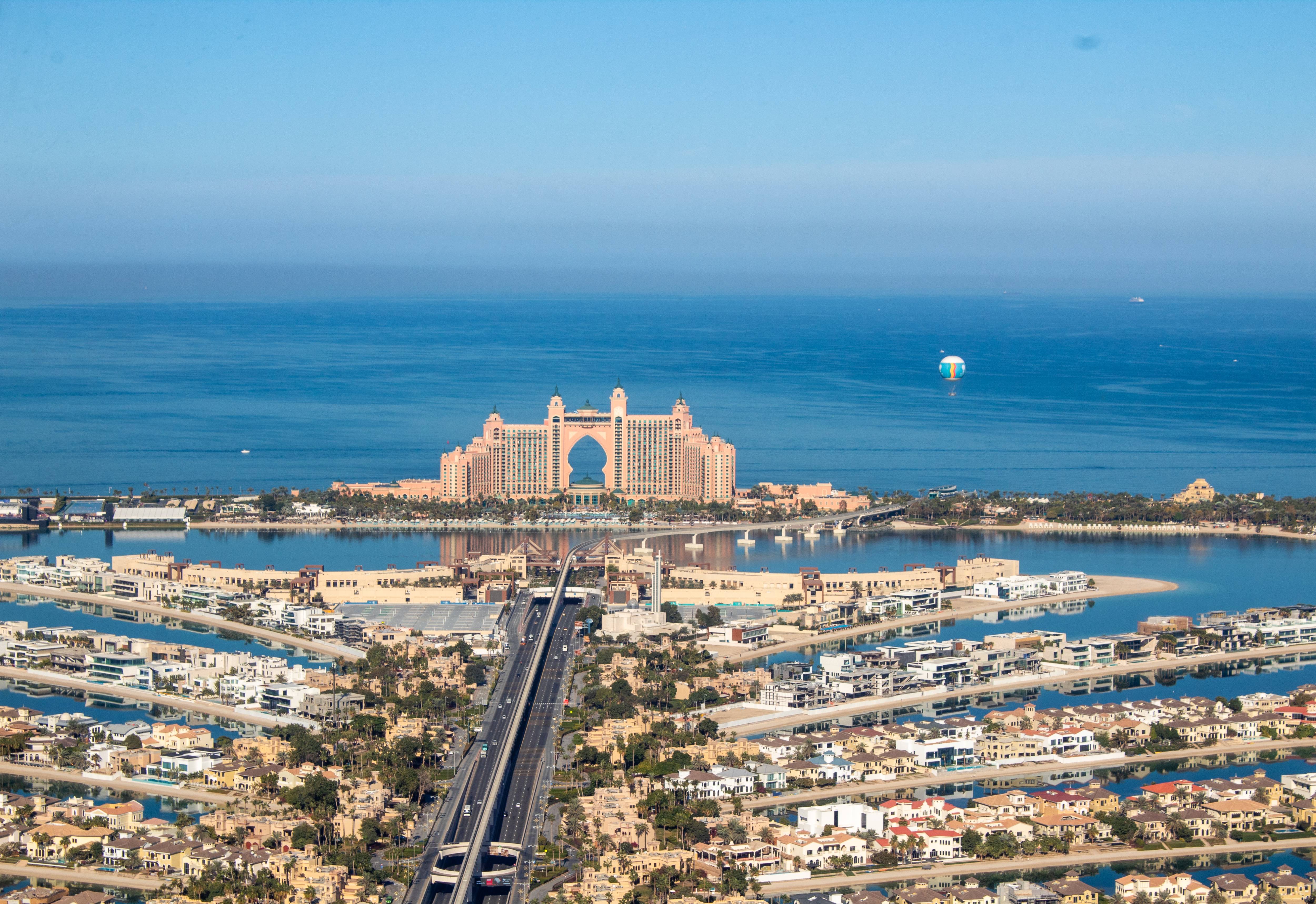 Landscape and city photography example